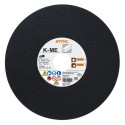 DISCO PARA TRONZADORA TS 350MM EJE 20MM ACERO Y ACERO CONSTRUCCION