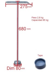 PALANCA ALCANTARILLAS 85 KG