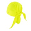 BANDANA REFRIGERANTE CON LAZO COOL LACE BANDANA (5111021) NEGRO AMARILLO AV-TALLA UNICA