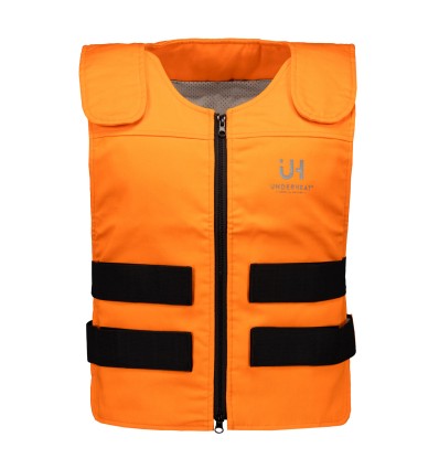 SOLO CHALECO REFRIGERANTE PCM (PEDIR INSERTOS POR SEPARADO) BIOCOOL FR (5244021) NARANJA-TALLA UNICA