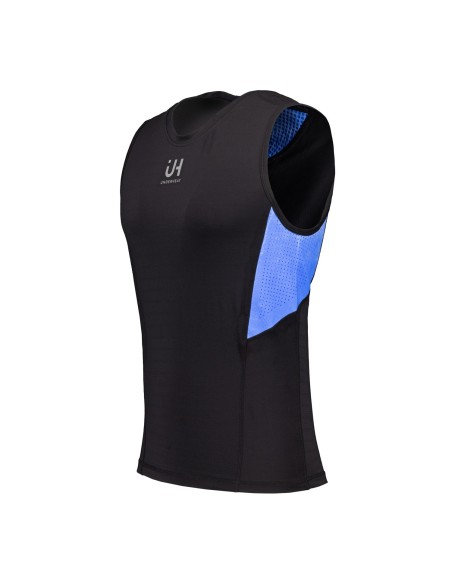 CAMISETA HOMBRE SIN MANGAS NEGRO S
