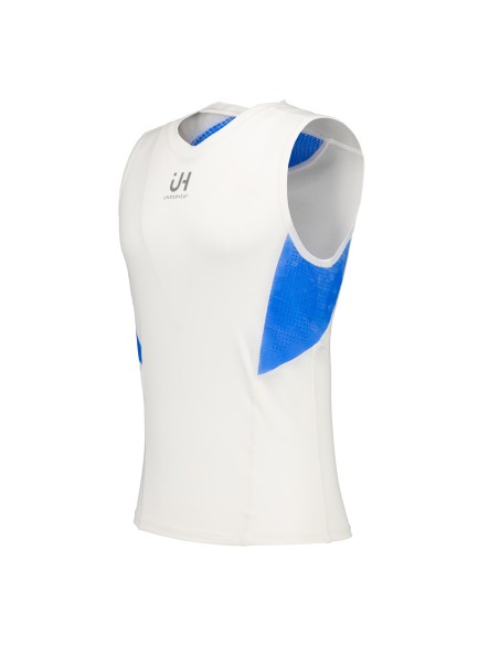CAMISETA HOMBRE SIN MANGAS BLANCO S