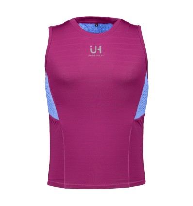 CAMISETA HOMBRE SIN MANGAS MORADO S