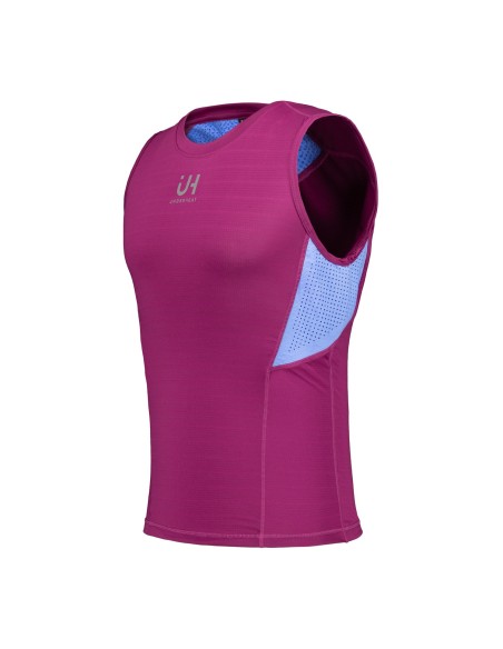 CAMISETA HOMBRE SIN MANGAS MORADO S