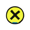 INSERTO SOTO CASCO COOL CROWN (5115011) AMARILLO AV-TALLA UNICA