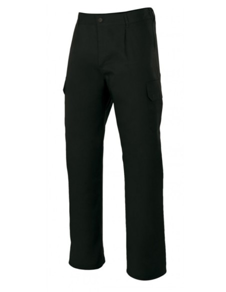 PANTALON MULTIBOLSILLOS NEGRO 34