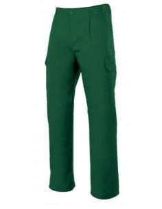 PANTALON MULTIBOLSILLOS VERDE 34