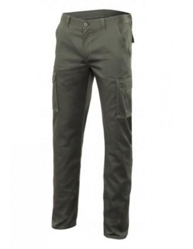 PANTALON MULTIBOLSILLOS VERDE CAZA 34
