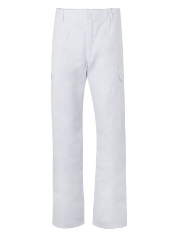 PANTALON MULTIBOLSILLOS BLANCO 34