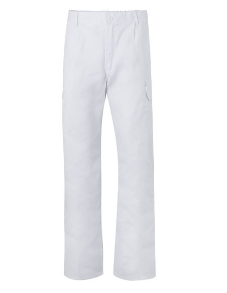 PANTALON MULTIBOLSILLOS BLANCO 34