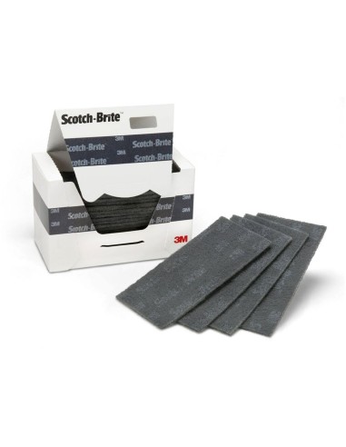 SCOTCH-BRITE STANDARD FLOOR PAD 76, 158 MM X 95 MM,10/PACK, 4 PACKS/CAJA