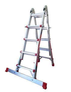 ESCALERA MULTIUSOS ALUMINIO 4+4