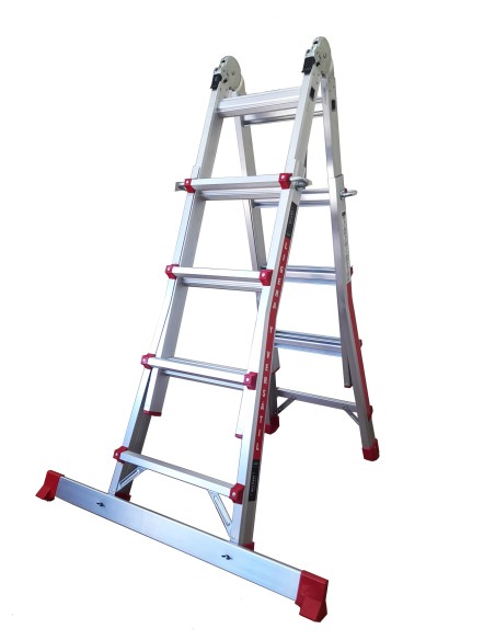 ESCALERA MULTIUSOS ALUMINIO 4+4