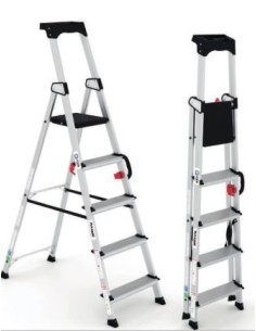 Escalera profesional de aluminio Deluxe