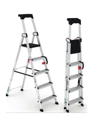 Escalera profesional de aluminio Deluxe
