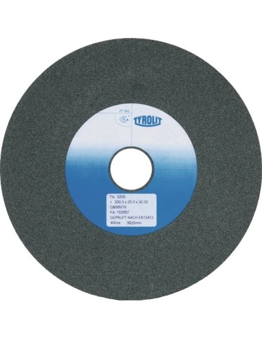 MUELA PLANA 200X20X32 AFILADO WIDIA CARBURO SILICIO C80J5V15
