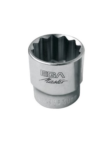 Llave de vaso cuadradillo 3/4'' bi-hexagonal DIN 3124