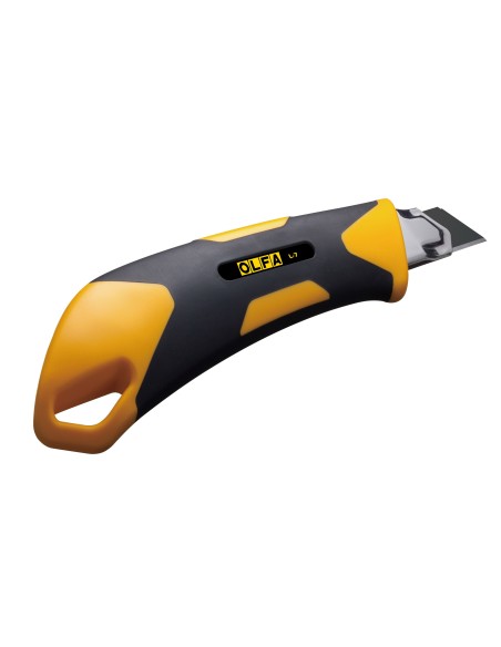CUTTER CON BLOQUEO MANUAL Y CUCHILLA EXCEL BLACK DE 18 MM