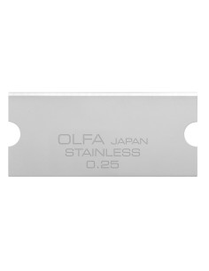 PACK DE 6 CUCHILLAS PARA GSR-2 40X18 MM