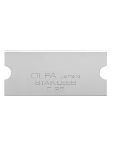 PACK DE 6 CUCHILLAS PARA GSR-2 40X18 MM