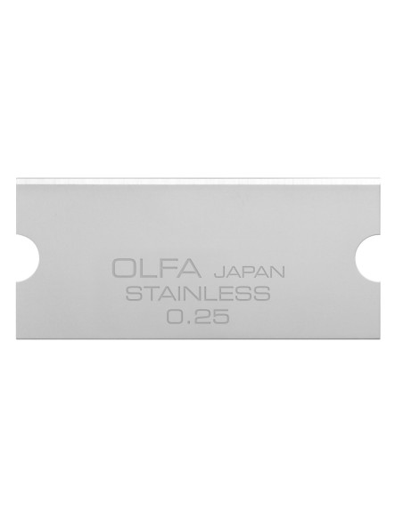 PACK DE 6 CUCHILLAS PARA GSR-2 40X18 MM