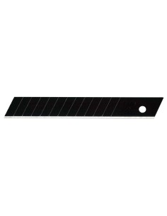PACK DE 10 CUCHILLAS TROCEABLES 12,5 MM ULTRA-FLEXIBLE NEGRAS