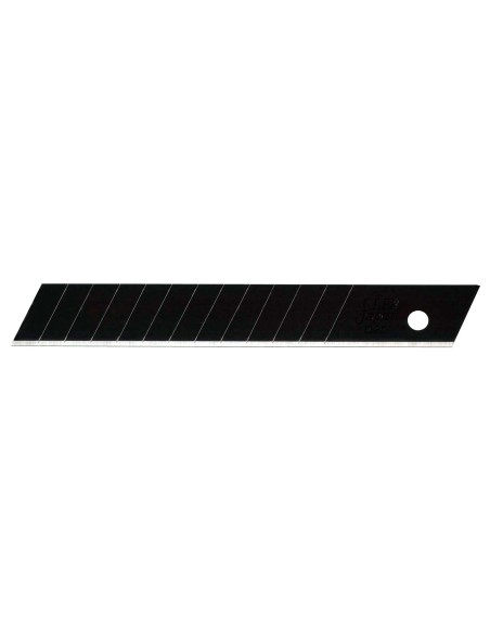 PACK DE 10 CUCHILLAS TROCEABLES 12,5 MM ULTRA-FLEXIBLE NEGRAS