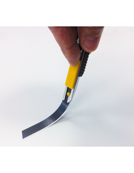 PACK DE 10 CUCHILLAS TROCEABLES 12,5 MM ULTRA-FLEXIBLE NEGRAS