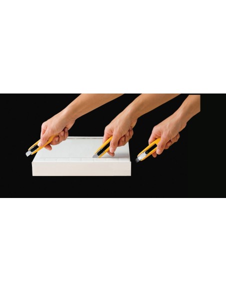 Cúter de seguridad compacto con retracción de cuchilla semi automática SK-7 OLFA