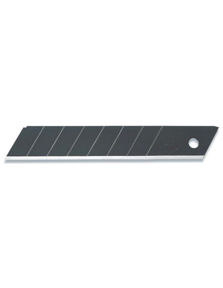 Cuchillas troceables de 18 mm en caja de plástico con clip OLFA