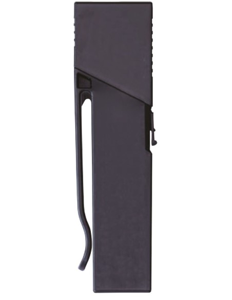 Cuchillas troceables de 18 mm en caja de plástico con clip OLFA