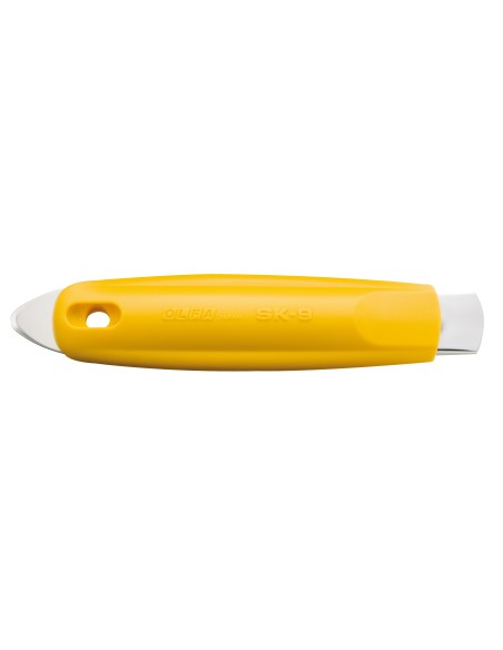 Cúter seguridad con cortador de precinto retracción cuchilla semiautomática SK-9 OLFA