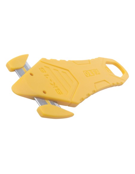 CUTER DE SEGURIDAD DESECHABLE CON CUCHILLAS OCULTAS SK-15 EN CAJA DISPENSADORA