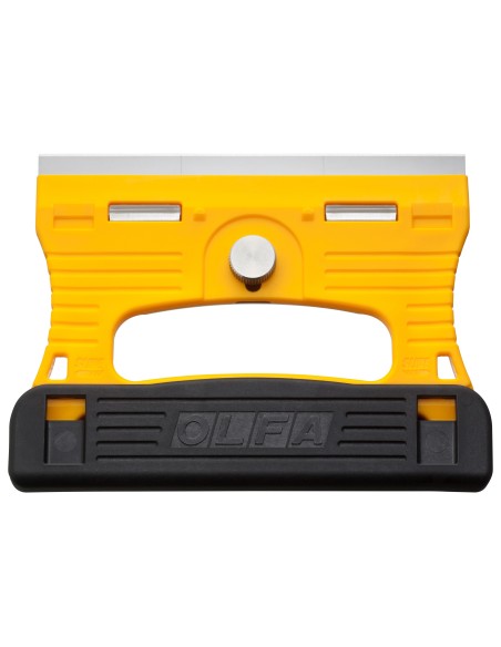 RASCADOR DE VIDRIO CUCHILLA INOXIDABLE CON 3 CUCHILLAS EXTRA DE 18 MM X 120 MM