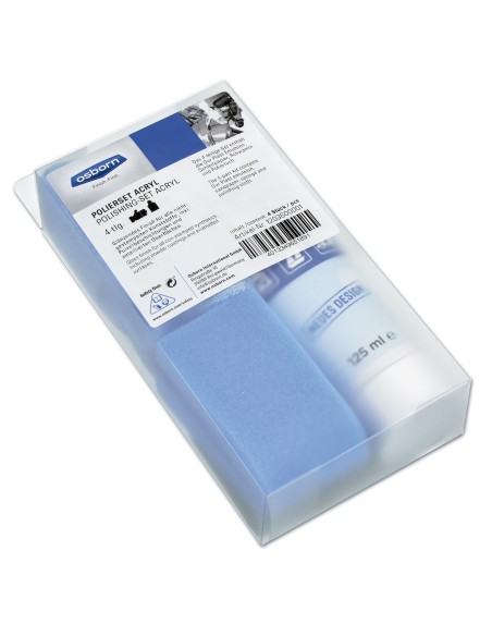 KIT DE PULIDO PARA ACRILICOS 5 PIEZAS