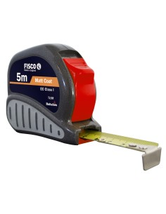 Flexómetro clase I con caja ABS con empuñadura de goma TRI-LOK