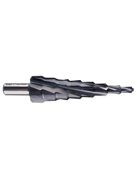Brocas escalonadas HSS Runa TEC ranura helicoidal punta Turbocut