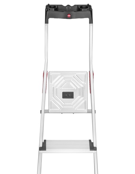 Escalera de tijera de aluminio con peldaño ancho XXL EasyClix FR