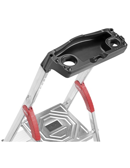 Escalera de tijera de aluminio con peldaño ancho XXL EasyClix FR