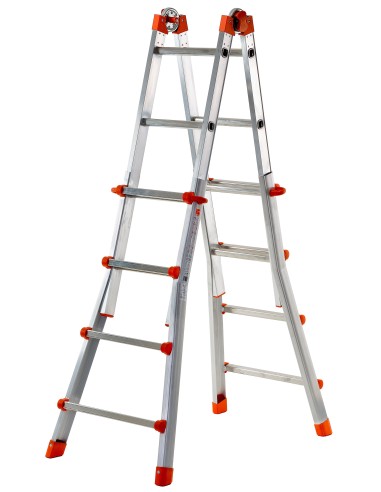 Escalera multiposición telescópica de aluminio PEPPina ALU125