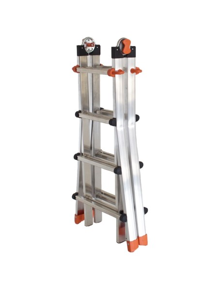 Escalera multiposición telescópica de aluminio PEPPina ALU125
