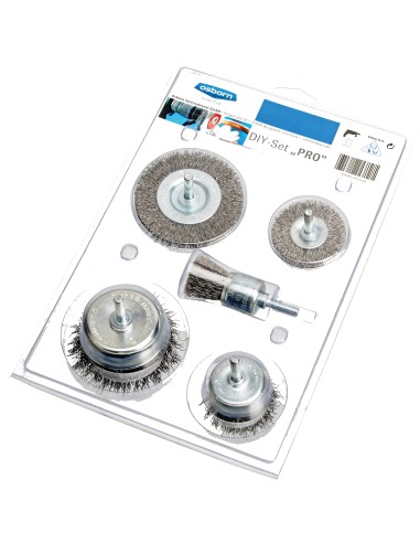 KIT DE CEPILLO DIY 5 PIEZAS PARA 4.500 (R.P.M)