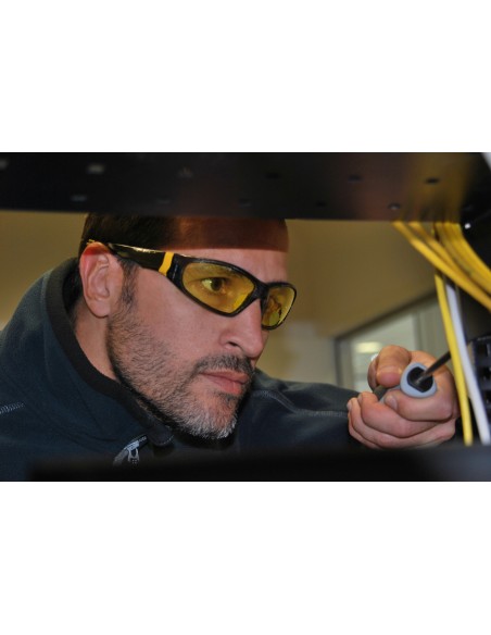 GAFAS DE SEGURIDAD EAGLE AMARILLAS