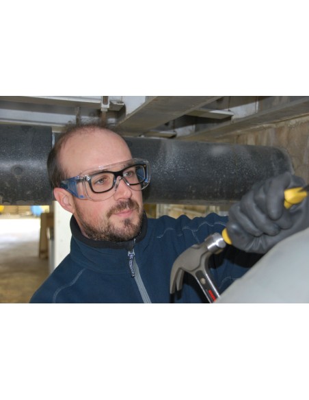GAFAS DE SEGURIDAD DOUBLE INDUSTRY TRANSPARENTES
