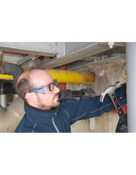 GAFAS DE SEGURIDAD DOUBLE INDUSTRY TRANSPARENTES