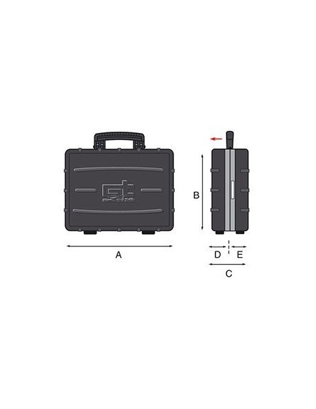 MALETA PORTAHERRAMIENTAS CON BOLSILLOS