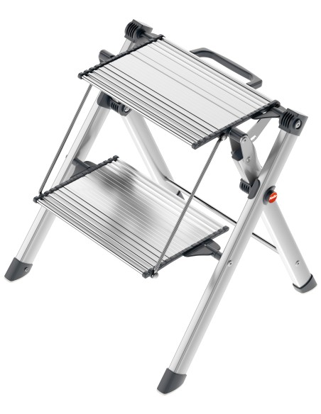 TABURETE ALUMINIO MK80 COMFORTLINE (2 PELDAÑOS)