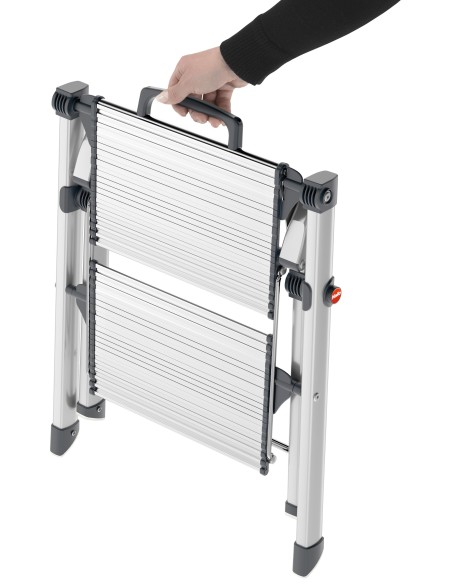 TABURETE ALUMINIO MK80 COMFORTLINE (2 PELDAÑOS)