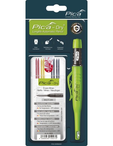 PACKS DE MARCADOR 3030 PICA-DRY Y ESTUCHE DE 10 MINAS 4050