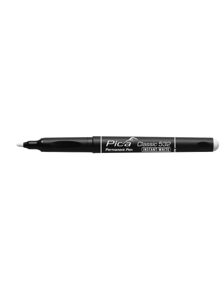 MARCADOR PERMANENTE BALA MEDIA BLANCO 1-2MM